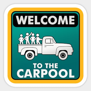 Carpool Sticker